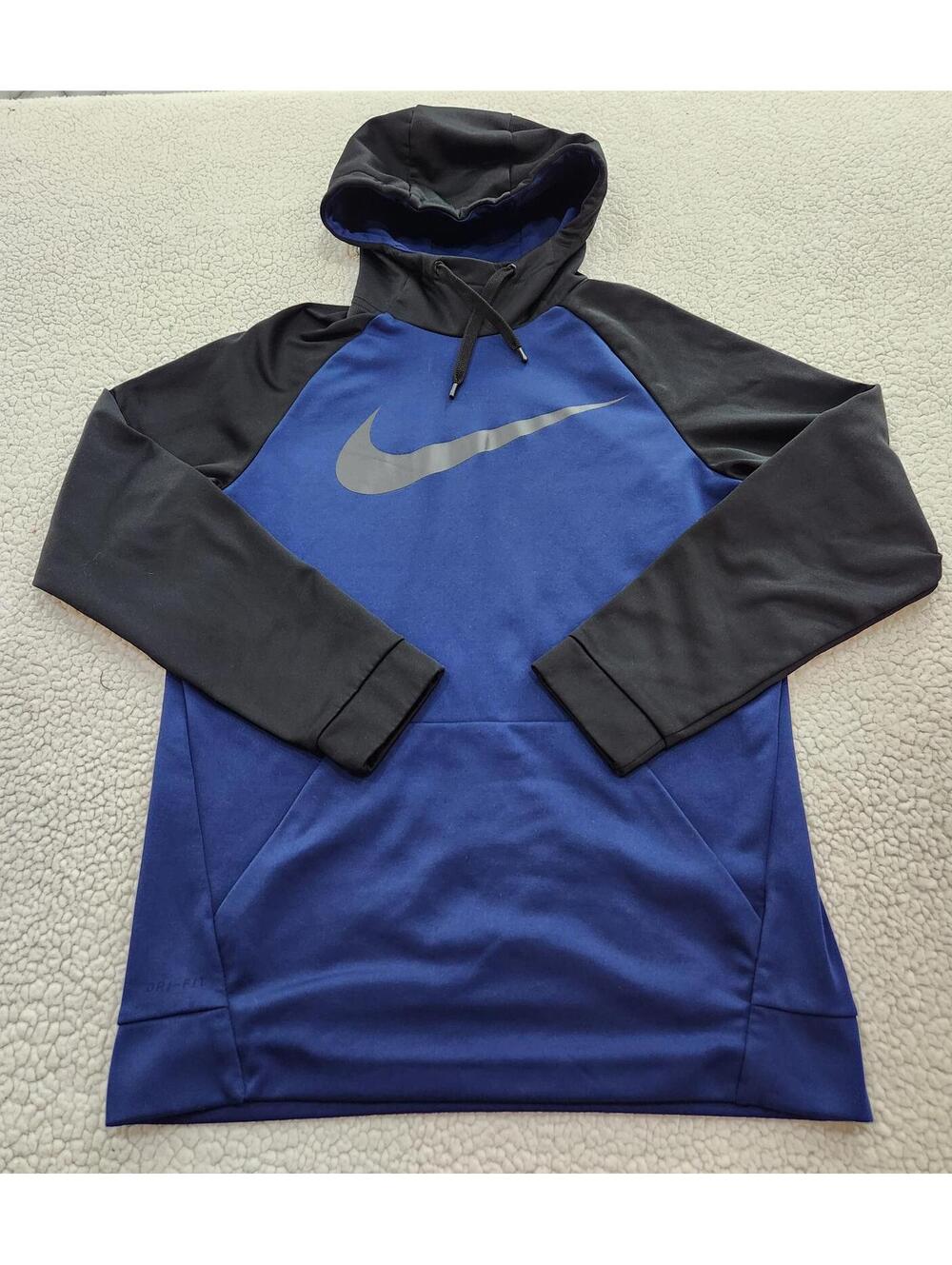 Nike Center swoosh Therma Club Hoodie 905659-429 Hooded Sweatshirt Dri-Fit Sz M
